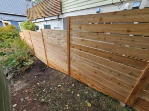 Stepped Fence