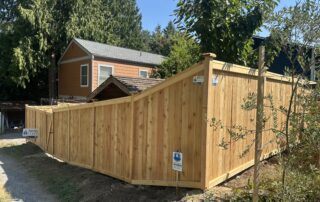 Cedar fence meeting Seattle and Eastside height limits