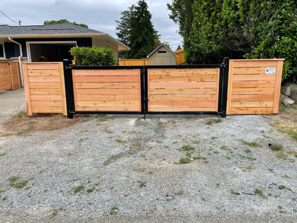 steel swing gates