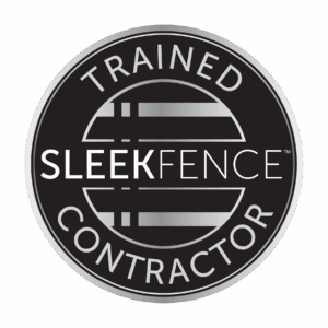 BADGE – CLEAR BACKGROUND trained sleekfence contractor