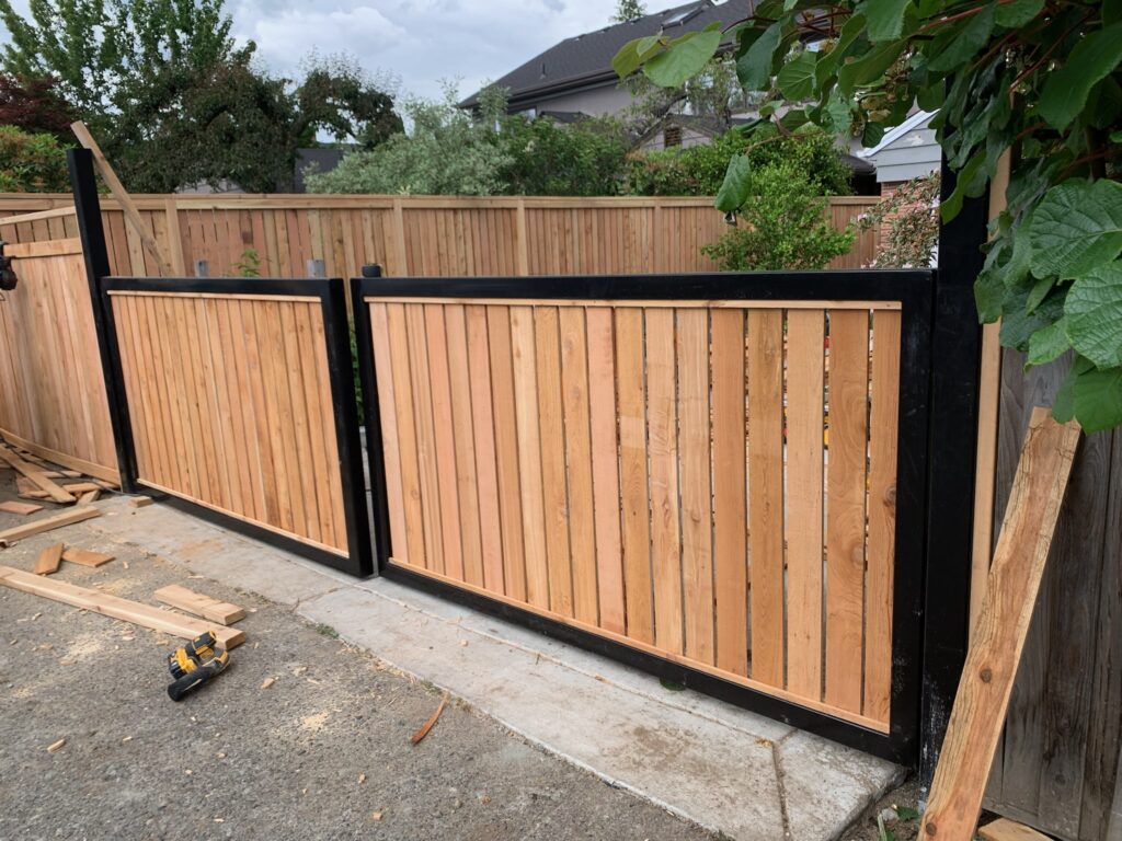 steel swing gates