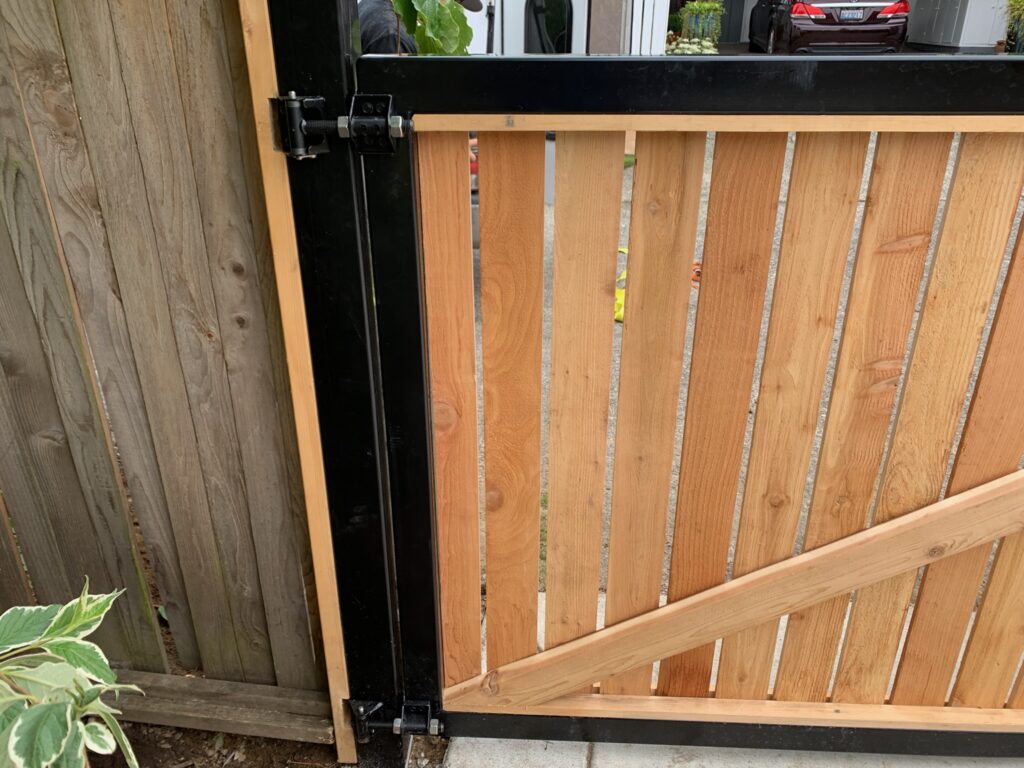 steel swing gates