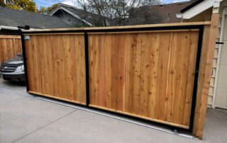 steel framed gate with visible frame Bellevue